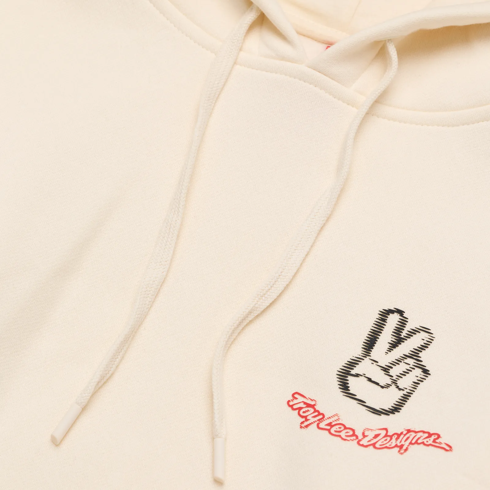 Womens Pullover Peace Out Vintage White