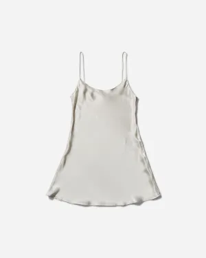 Women's Satin Dress White