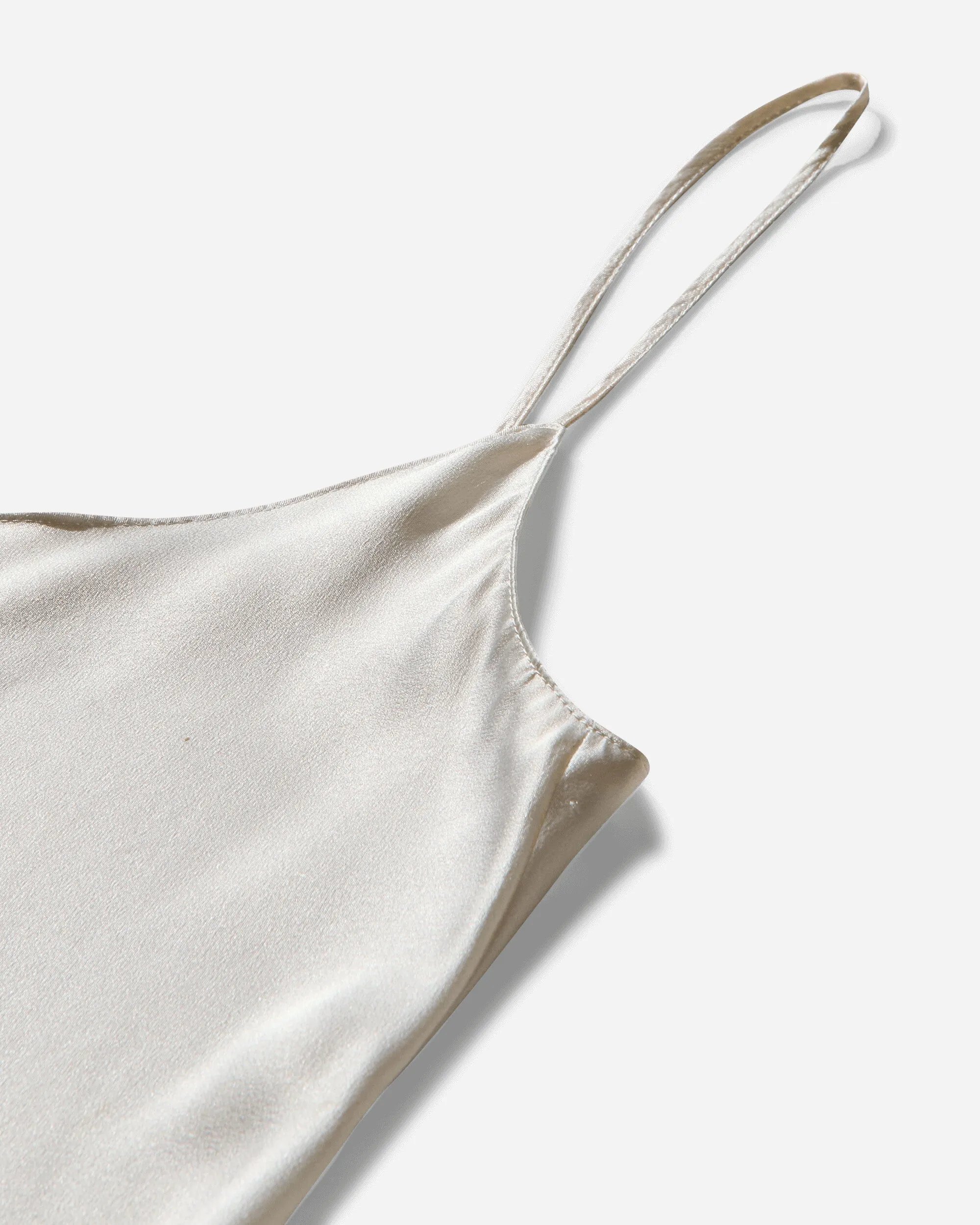 Women's Satin Dress White