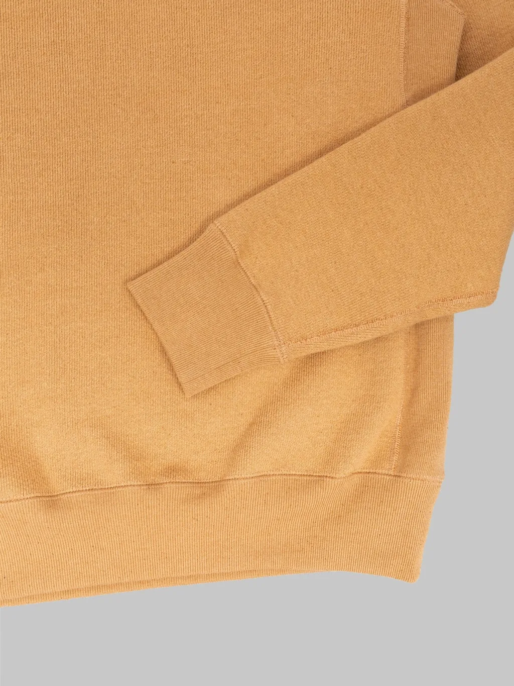 Wonder Looper Pullover Crewneck 825gsm Double Heavyweight French Terry Foxfibre® Coyote 80
