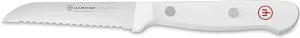 Wusthof Gourmet White - 3" Serrated Paring Knife