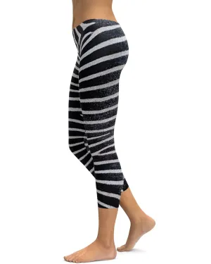 Zebra Skin Capris